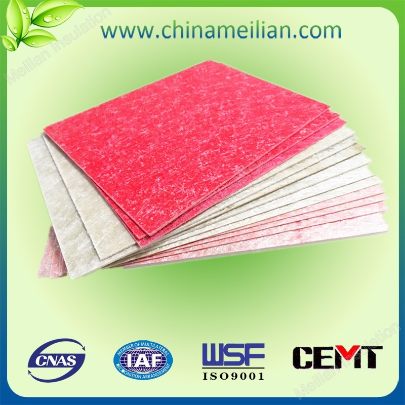 Expansive fiber glass mat sheet